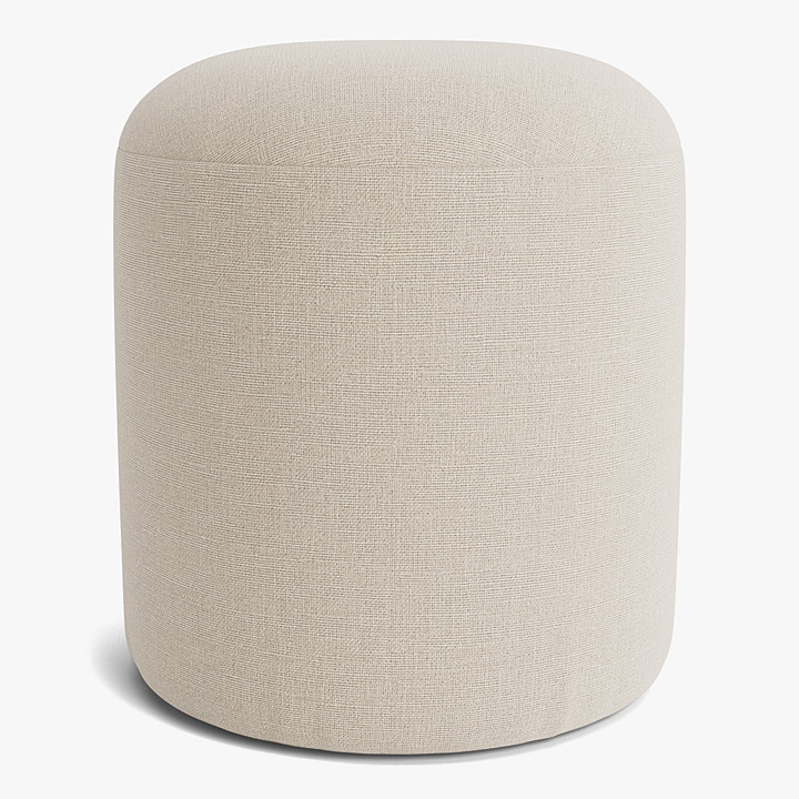 Hemlock Upholstered Ottoman | McGee & Co.