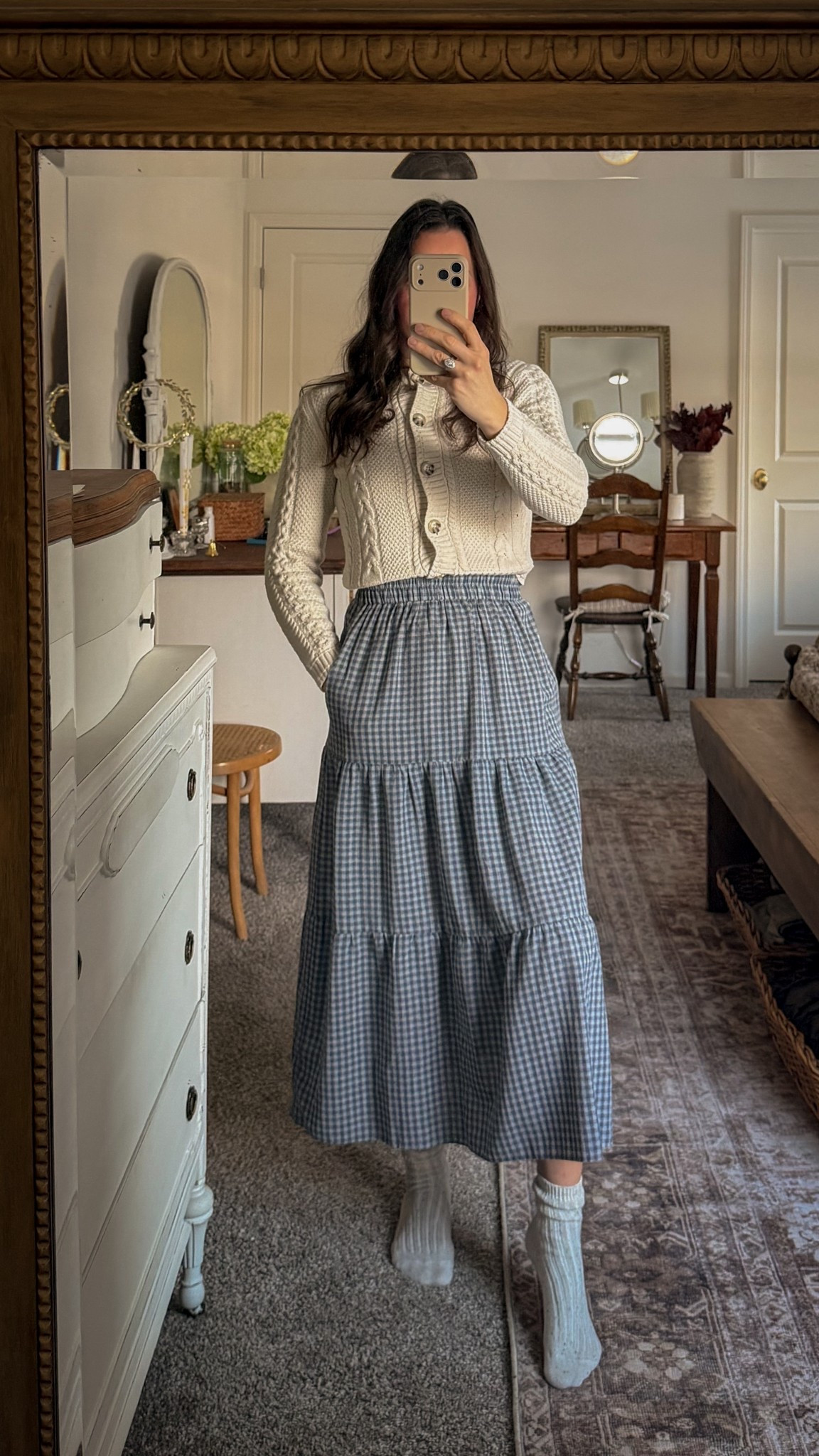 My skirt is old but I linked some similar gingham 100% cotton ones  

#LTKootd #LTKgrwm #LTKFindsUnder50