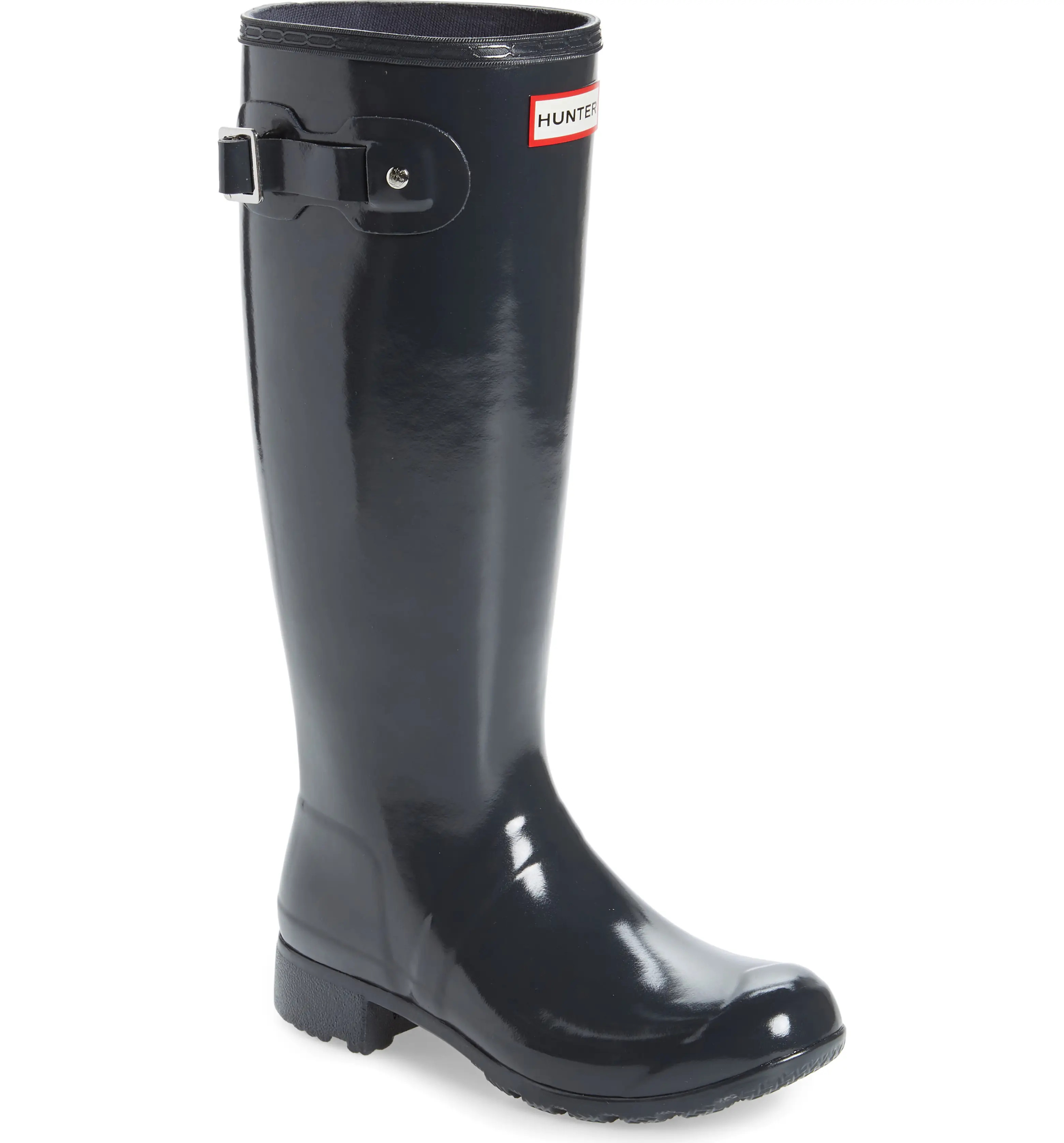 Hunter Original Tour Gloss Packable Rain Boot (Women) | Nordstrom | Nordstrom