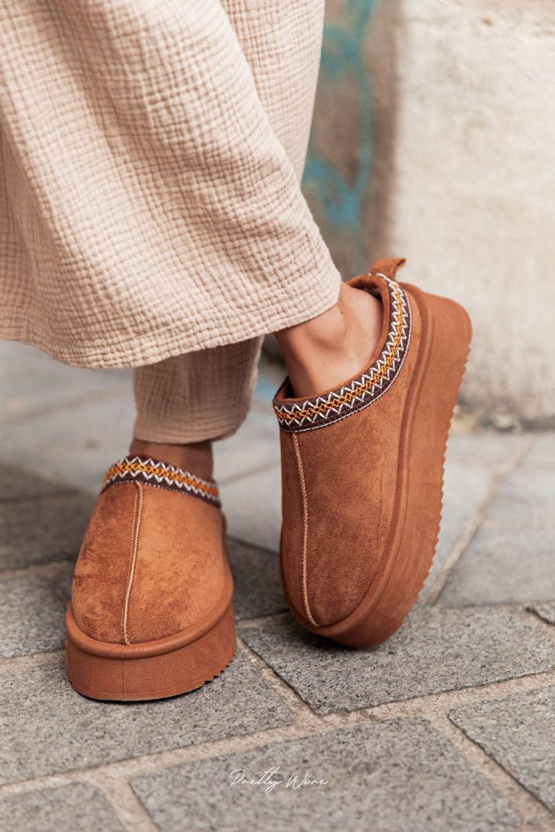 Asher moka - compensées fourrées | Pretty Wire