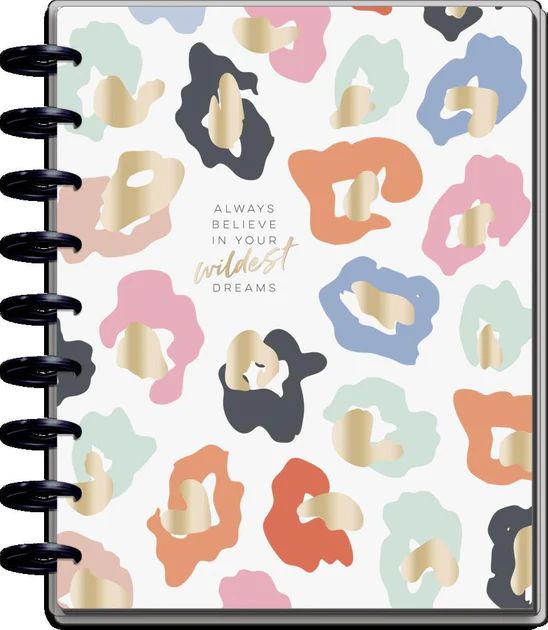 2021 Colorful Leopard Classic Lined Vertical Happy Planner - 18 Months | The Happy Planner