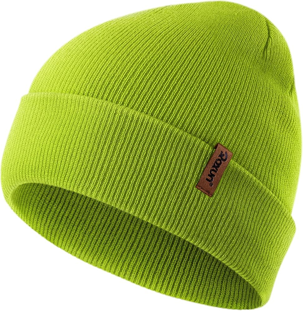 Beanie for Men/Women Winter Hat Knit Cuffed Soft Warm Unisex Skull Stocking Cap | Amazon (US)