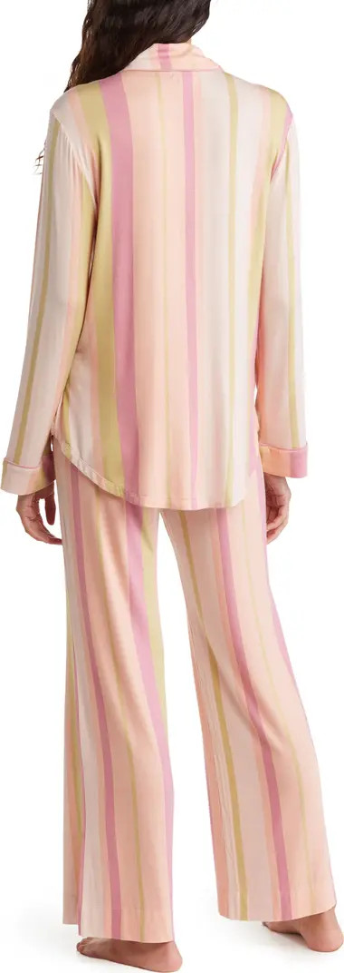 Tranquility Long Sleeve Shirt & Pants Two-Piece Pajama Set | Nordstrom Rack