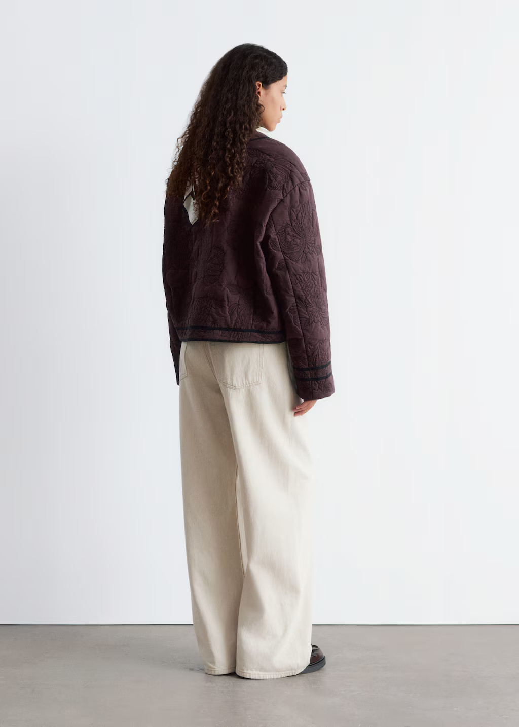 Floral Pattern Quilted Jacket | & Other Stories - US