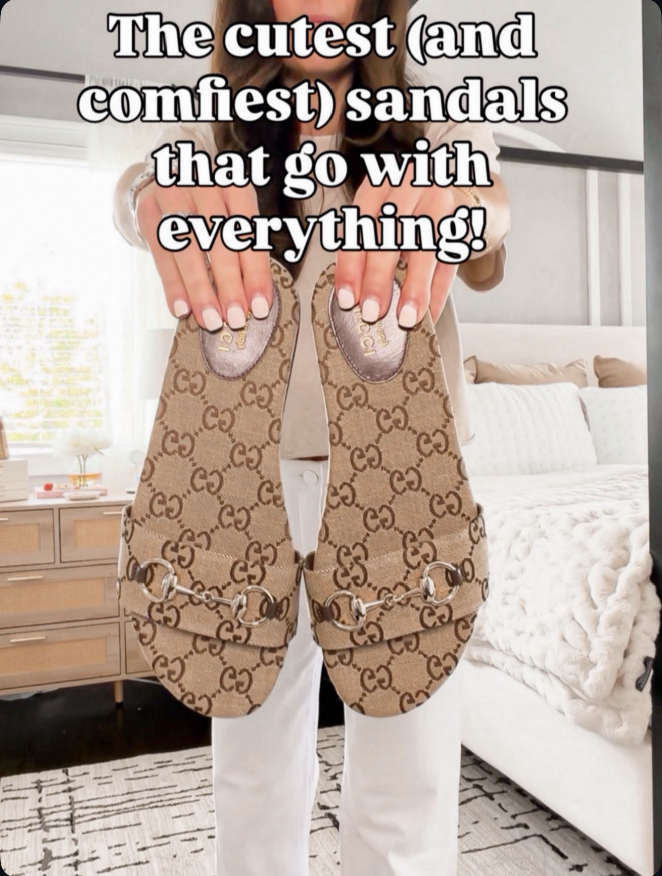 These sandals are so cute and go with everything 🤩 🔗⬇️ run tts 

#LTKOver40 #LTKMothersDay #LTKSeasonal