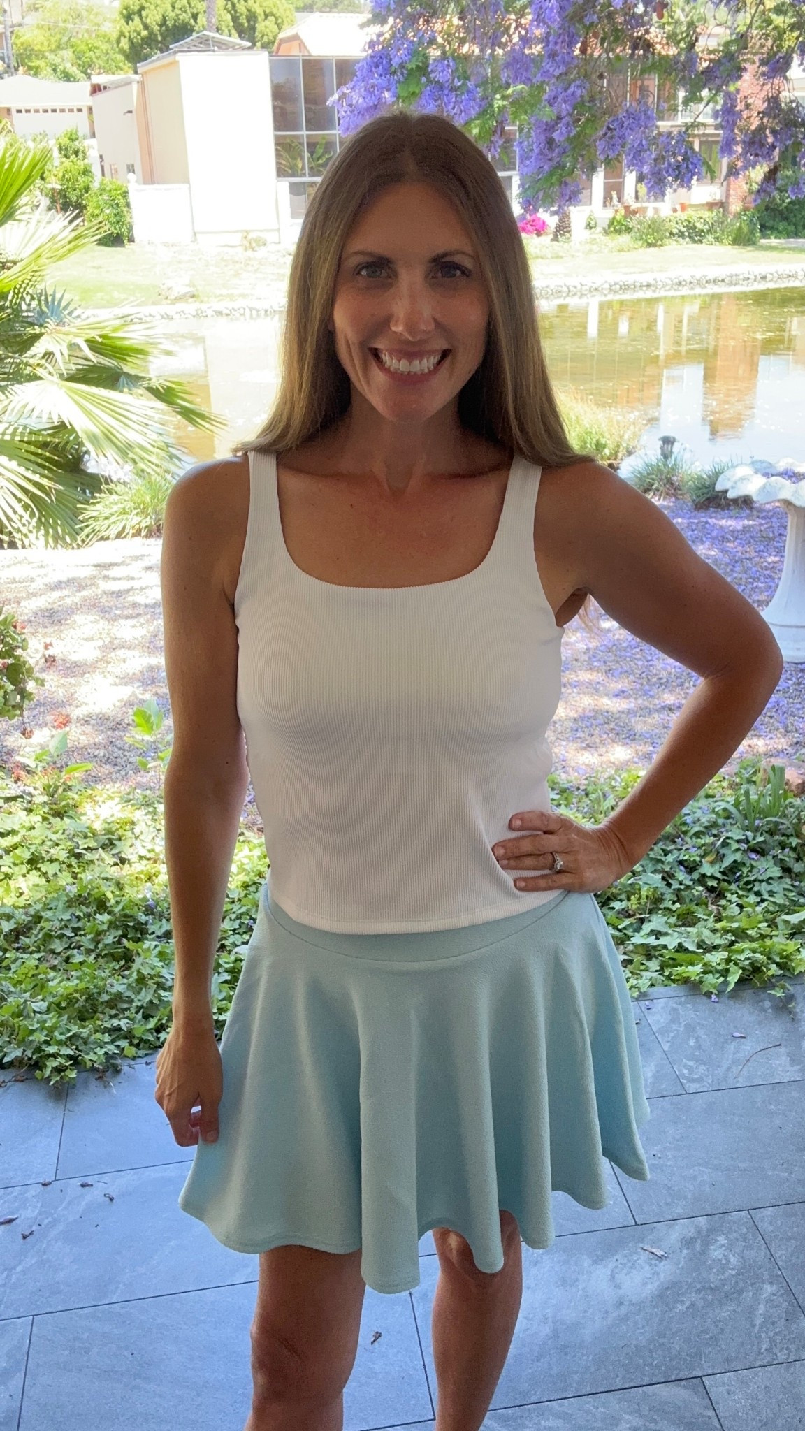 Cutest athleisure outfit (skirt has built in shorts) 

#LTKOver40 #LTKSeasonal #LTKActive