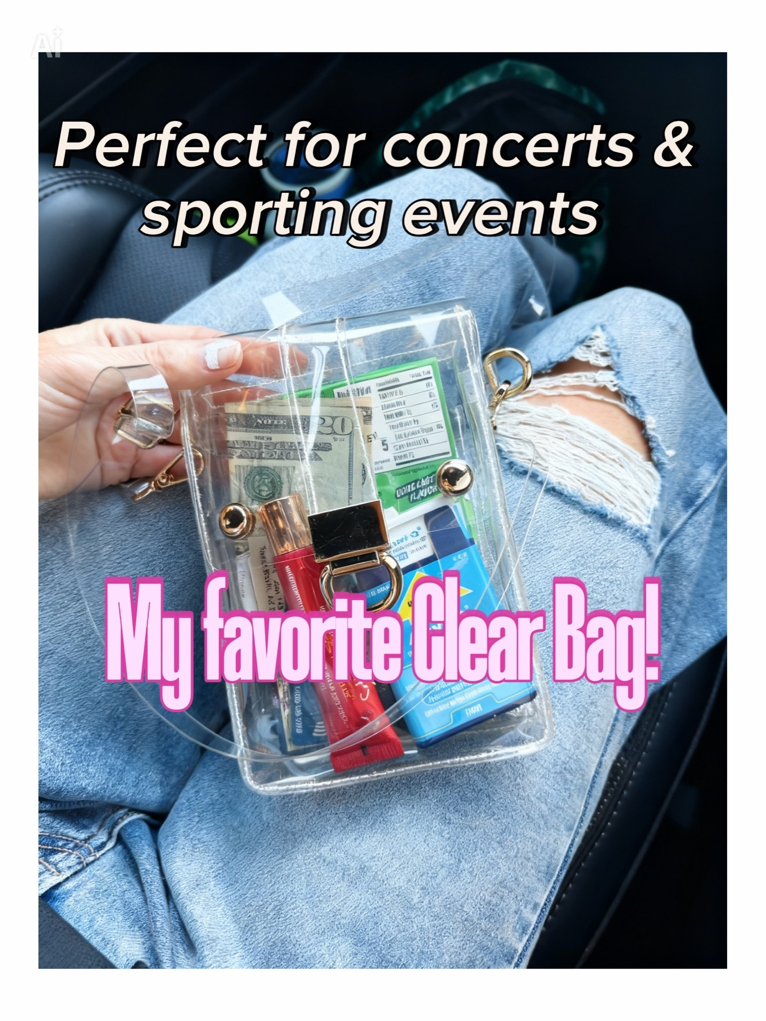 I have had this bag for a few years! It’s perfect for concert and sport events. I liked a few others too!

#LTKmomlife