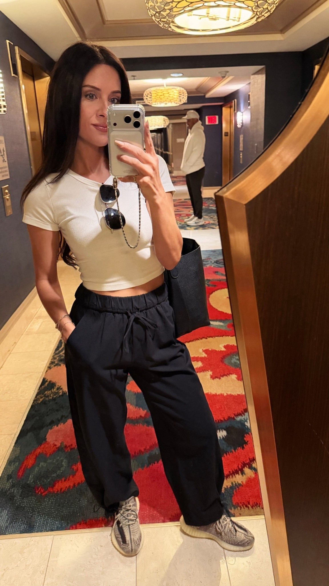 Soccer Mom mode - back to the field and wearing these comfy joggers on repeat I am wearing a size 4. I also love this baby tee. I own it in both colors.

#LTKdayinmylife #LTKmomlife #LTKActive