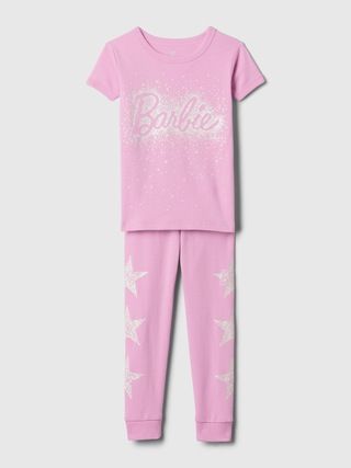 babyGap | Barbie™ Organic Cotton PJ Set | Gap (US)