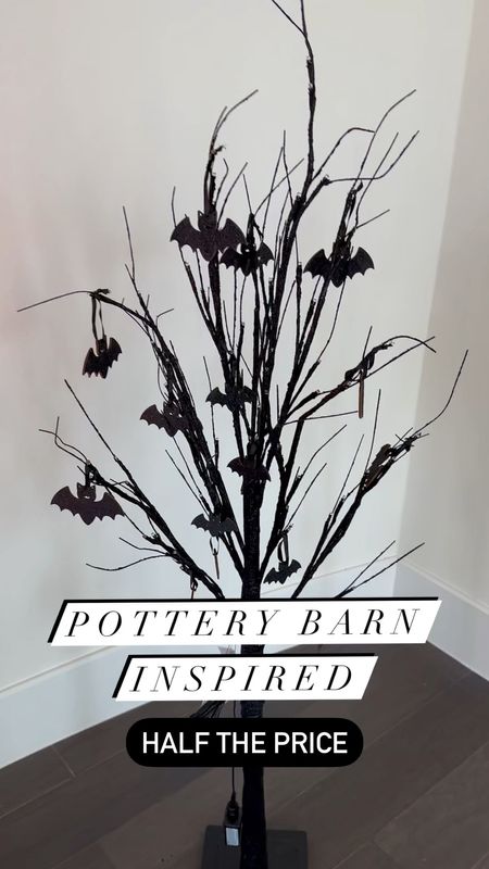 Pottery barn inspired Halloween decor for home black tree

#LTKhome #LTKSeasonal #LTKunder50