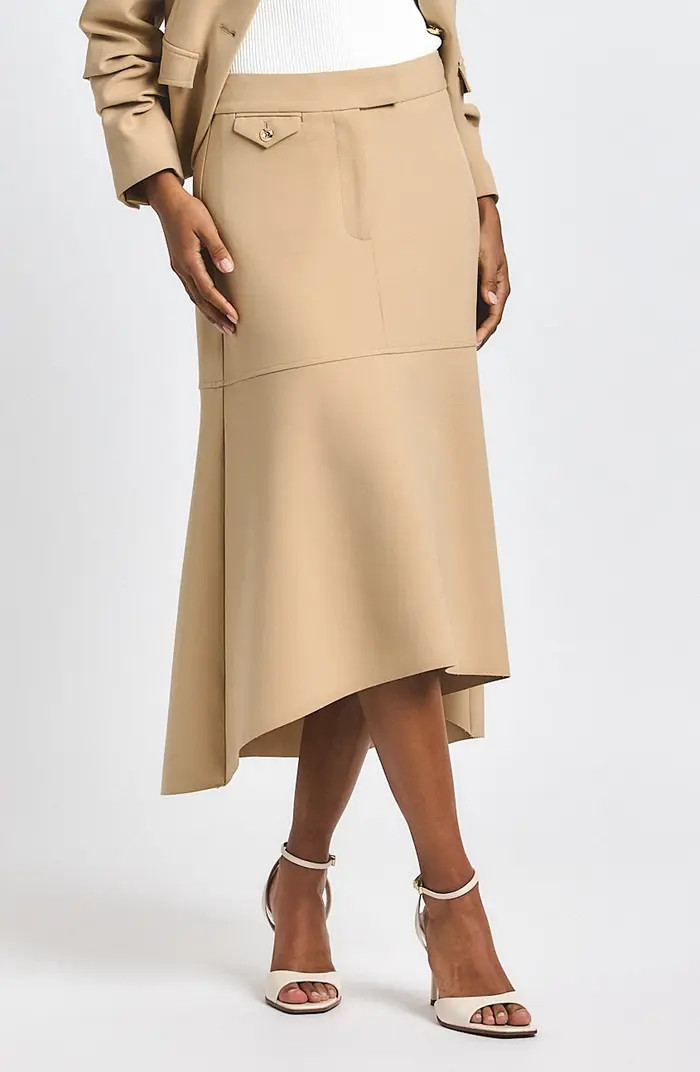 Nicolette High-Low Midi Skirt | Nordstrom