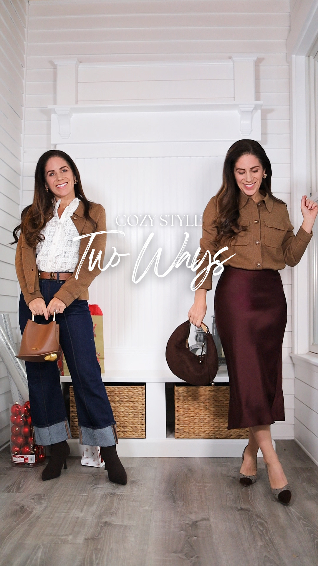 This Amazon cardigan looks and feels designer (hello, Sezane "Betty" look for less) and fits my petite frame perfectly. I’m in the S. Grab it while it's on sale!

I paired it with my favorite washable silk skirt from Quince (XS)—the one I reach for all season long. Everything is linked for easy shopping!

thanksgiving outfit | fallootd | cozy cardigan | found it on Amazon | washable silk skirt  

 #LTKootd #LTKSaleAlert #LTKWorkwear