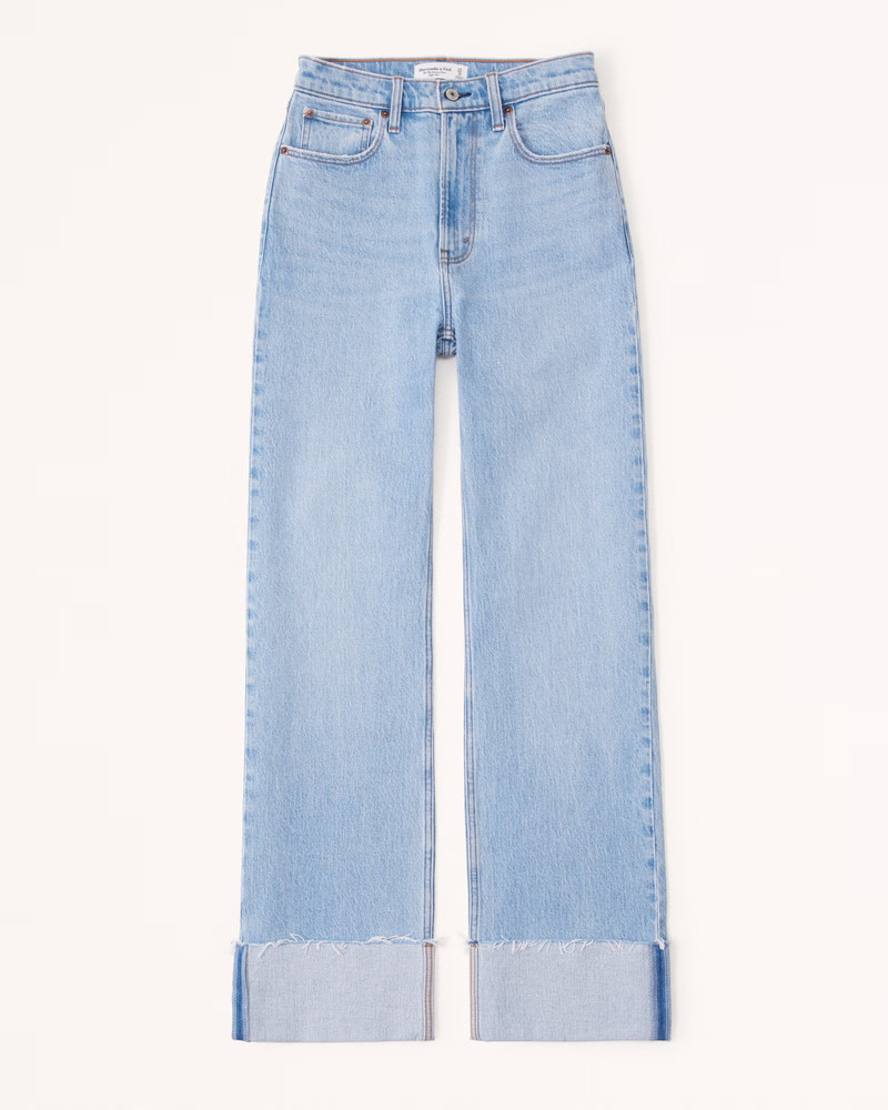 High Rise 90s Relaxed Jean | Abercrombie & Fitch (US)