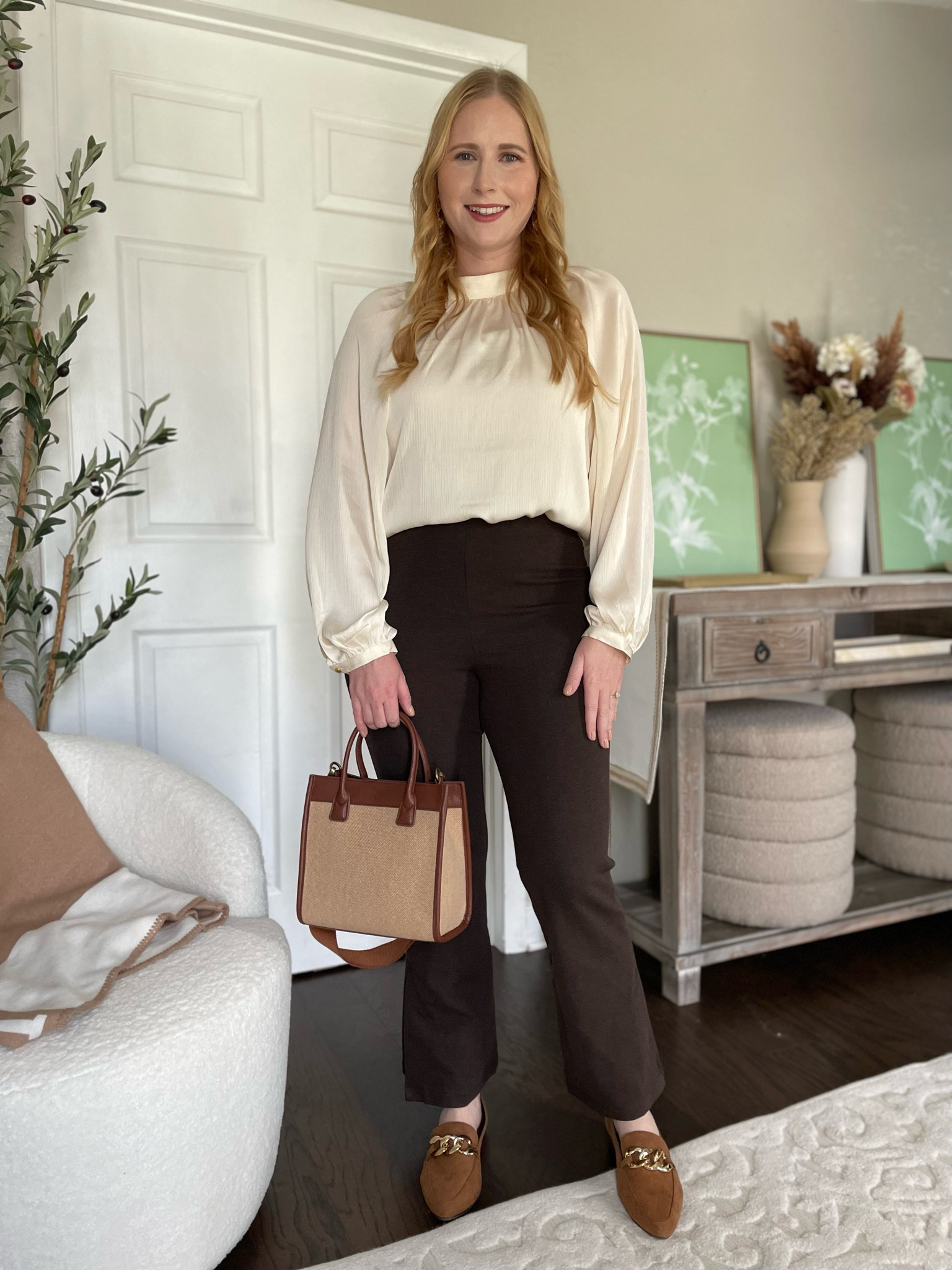 Blouse - M
Pants - L
Walmart Fashion


#LTKunder50 #LTKworkwear #LTKitbag
