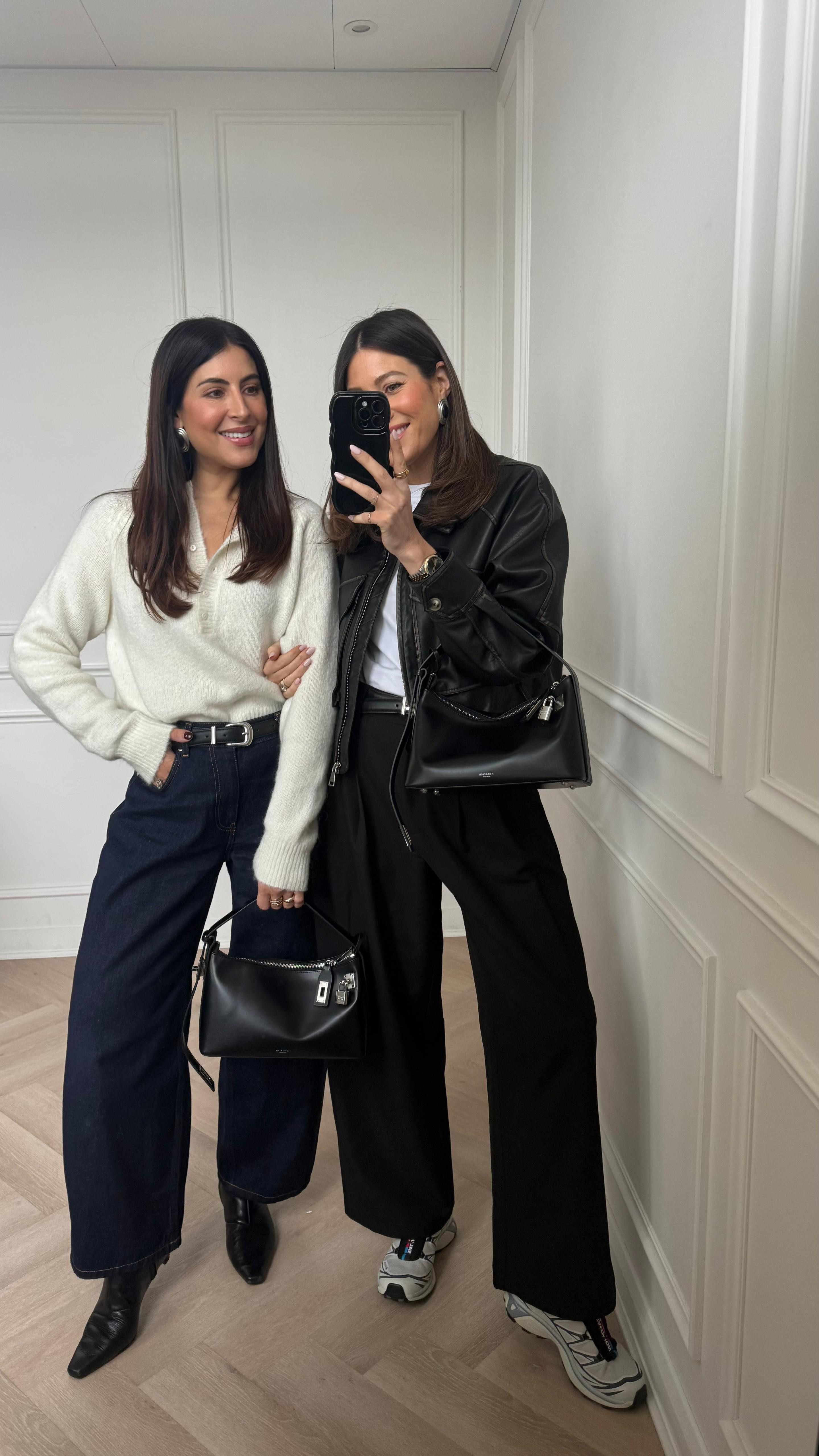 Chic cosy knits and barrel leg jeans 🖤 
 

 #LTKFashionMonth #LTKuk #LTKstyletip