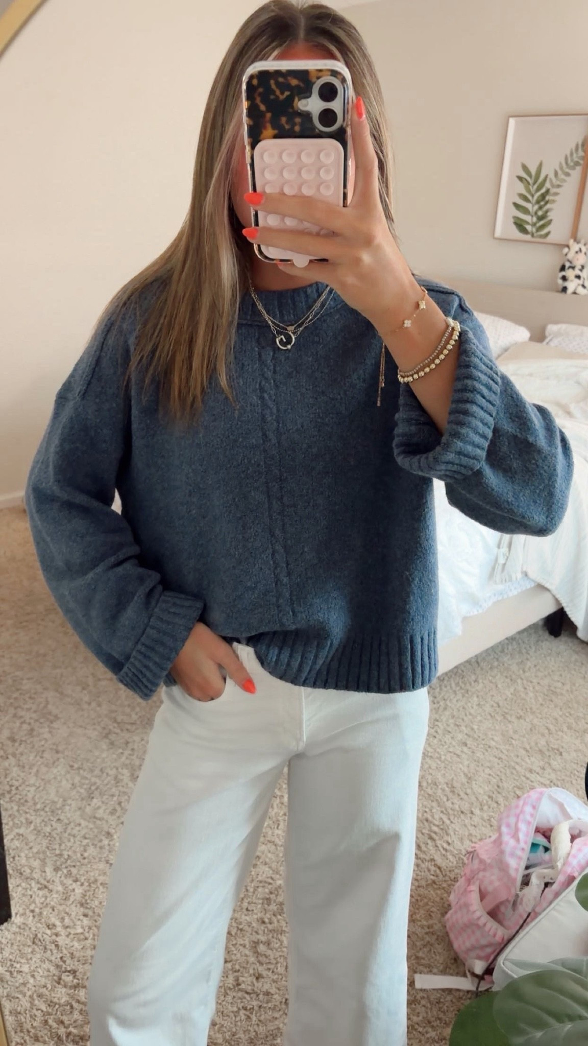 sooo many compliments on this sweater when i wore it to work and school this week!! it’s the perfect fall color and so soft. paired with white jeans or a skirt, it stands out from contrast. worn with my favorite necklaces this outfit is so easy to throw on and looks so put together.  

#ltktarget #ltkamericaneagle #outfitinspo #falloutfit #sweaterweather #fallootd #outfitidea #fallcolors

#LTKdayinmylife #LTKootd #LTKSeasonal