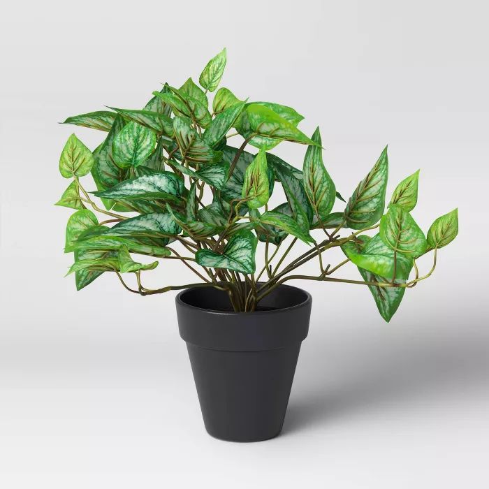 Faux Philodendron in Pot Green/Black - Threshold™ | Target