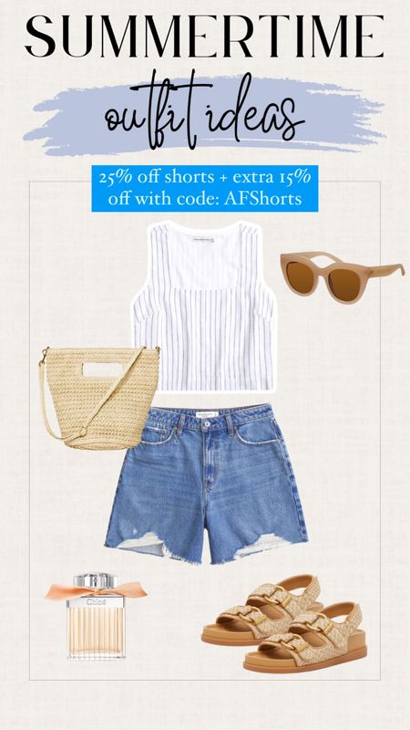 Last day of sale. Denim shorts. Jean shorts. Casual summer outfit. Linen top. Summer vacation outfit.

#LTKGiftGuide #LTKSeasonal #LTKSaleAlert