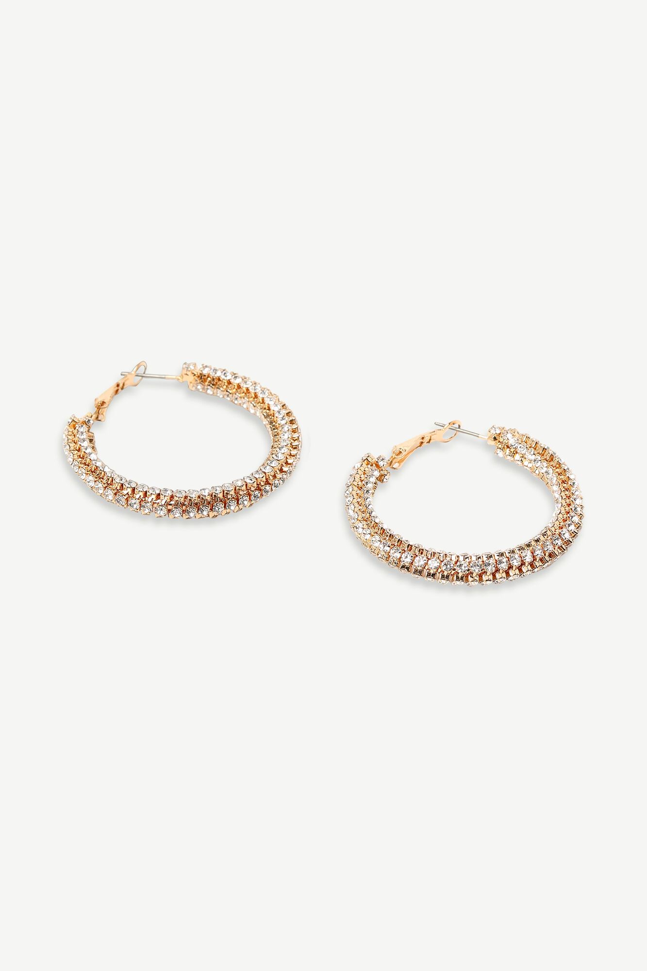 Rhinestone Hoop Earrings | Ardene