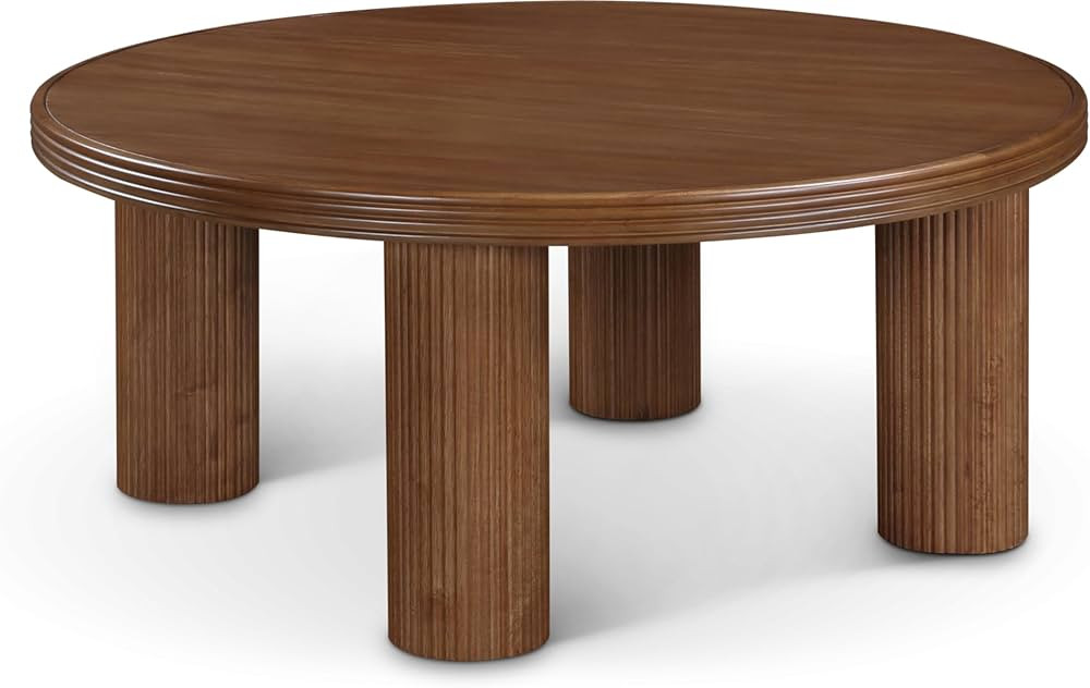 Meridian Furniture Hayden Collection Mid-Century Modern Coffee Table with Rich Finish, Solid, Ven... | Amazon (US)