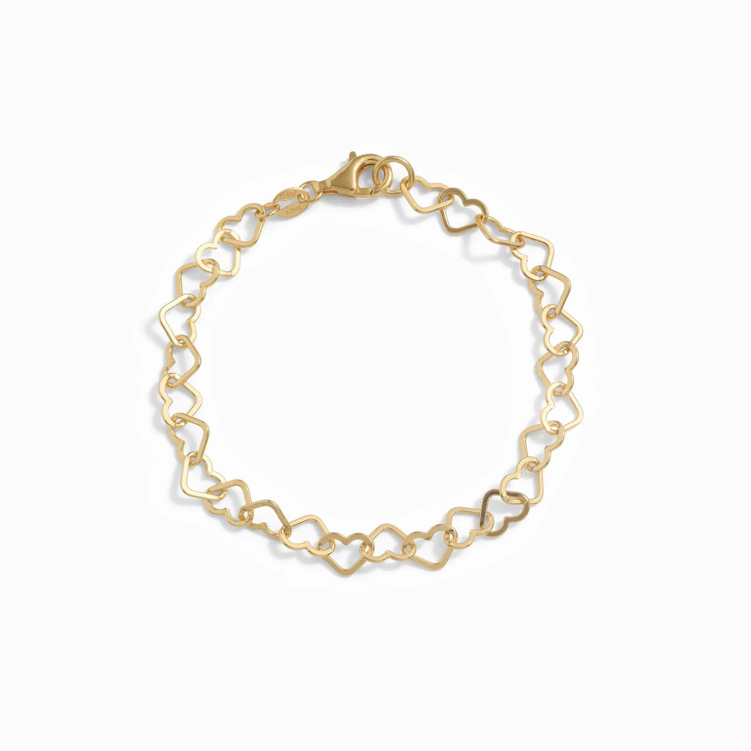 Eternity Heart Chain Bracelet | Awe Inspired