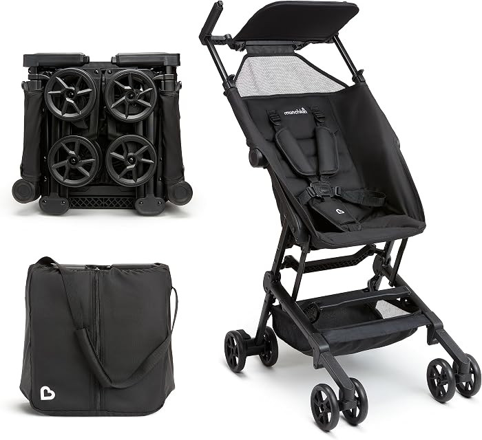 Munchkin Sparrow Travel Baby Stroller for Babies and Toddlers, Ultra Compact and Lightweight, Gre... | Amazon (US)