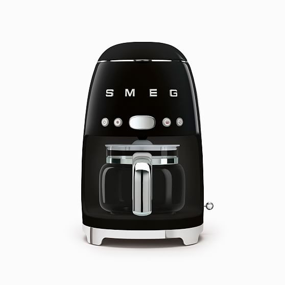 Smeg Drip Filter Coffee Machine, Black | West Elm (US)