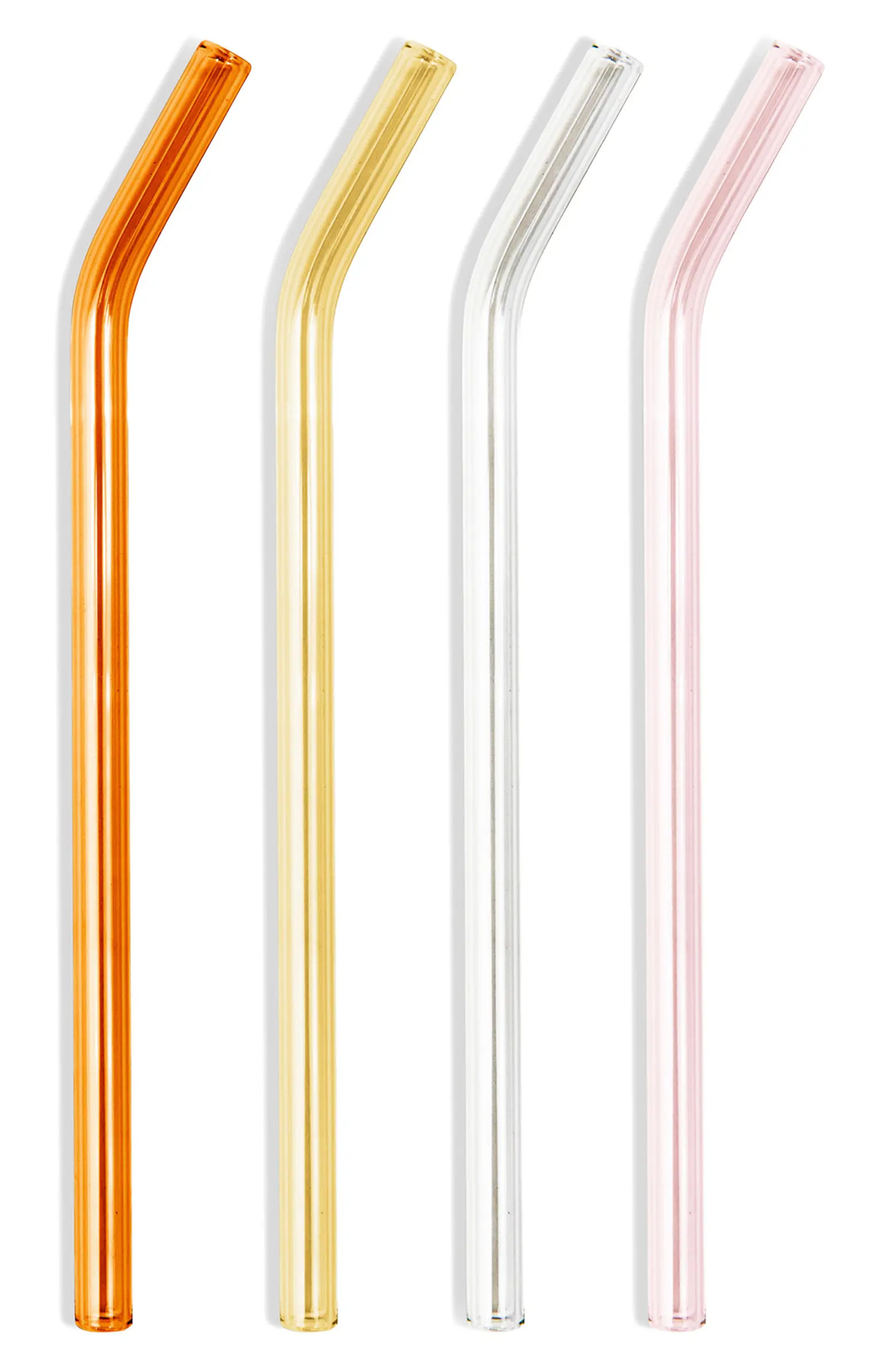 Set of 4 Glass Straws | Nordstrom