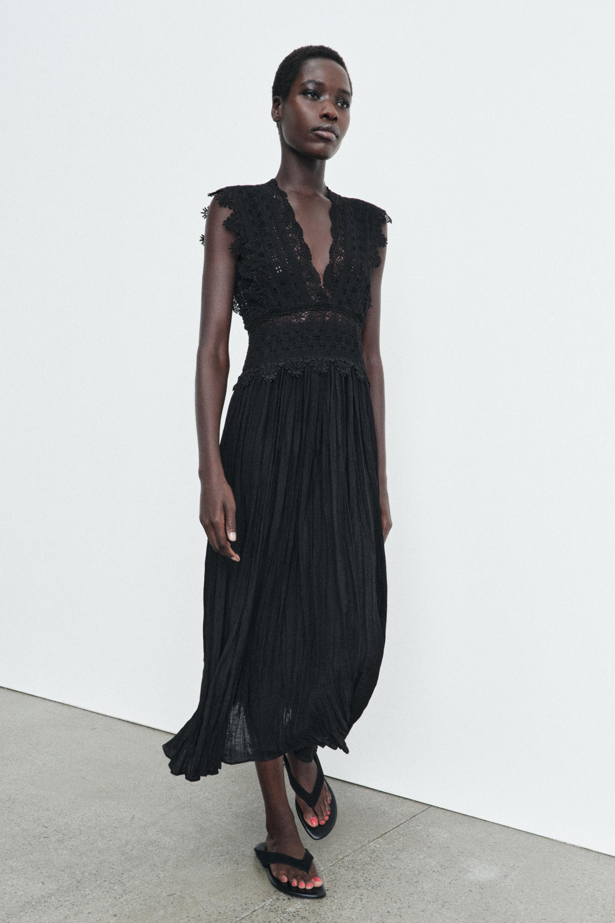 LACE DRESS ZW COLLECTION | Zara US