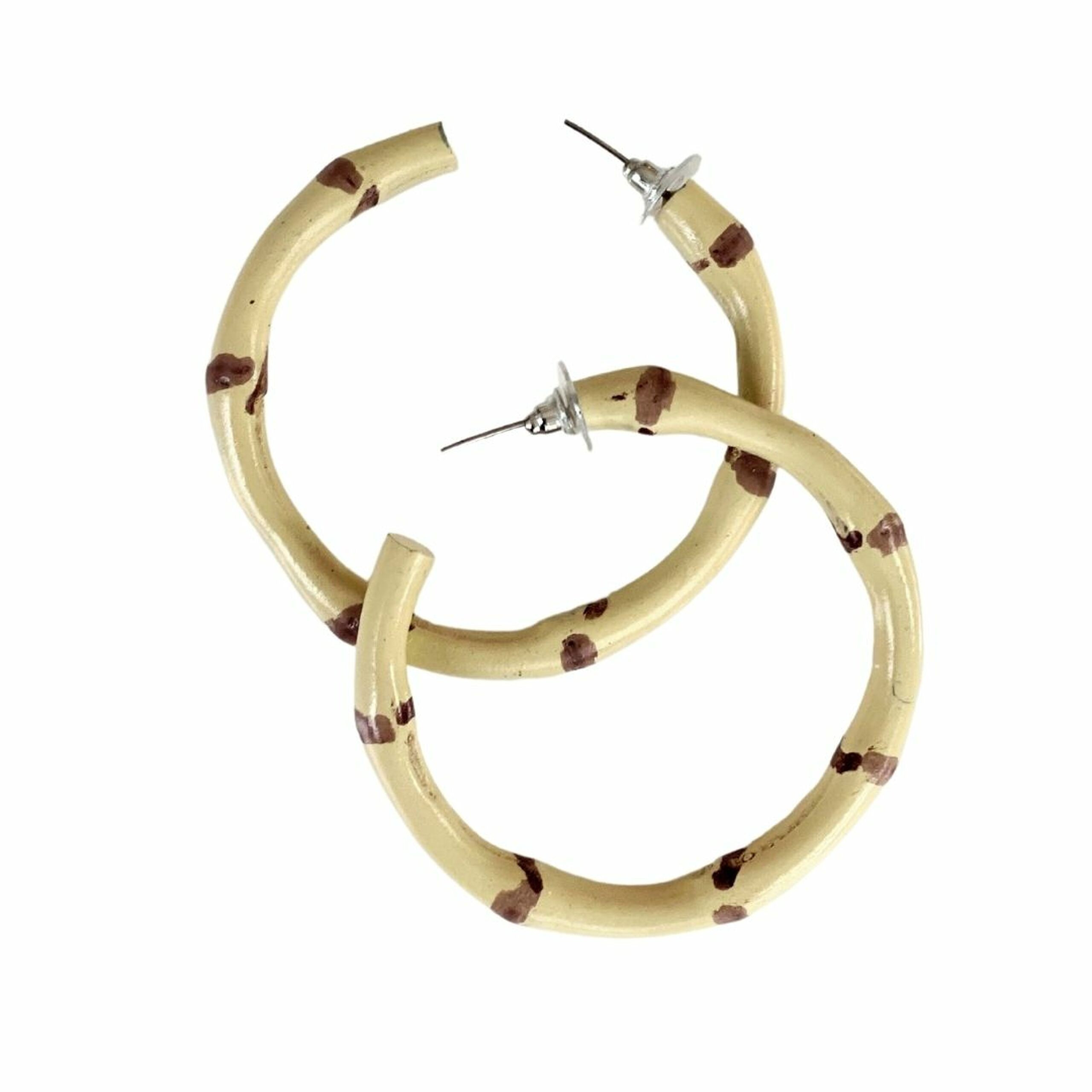 Bamboo Palmer Hoop - Earrings | Lisi Lerch Inc