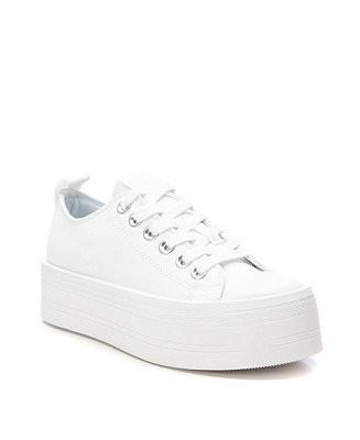 Women's Platform Canvas Sneakers Refresh By Xti - Macy's | Macy's