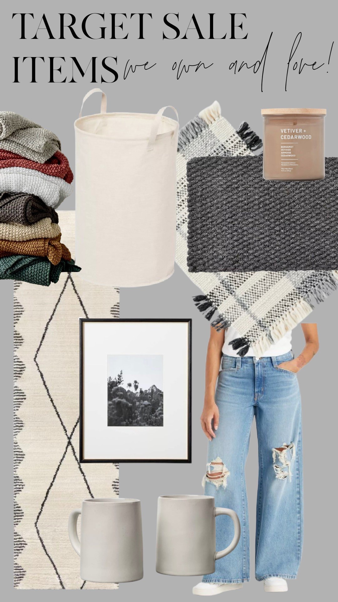 The Target finds we own and love From the best baggy wide-leg jeans and my go-to candle to the coziest chunky knit blanket and stylish home decor pieces, these are tried-and-true favorites that never disappoint Shop them all here

#LTKStyleTip #LTKSaleAlert #LTKHome