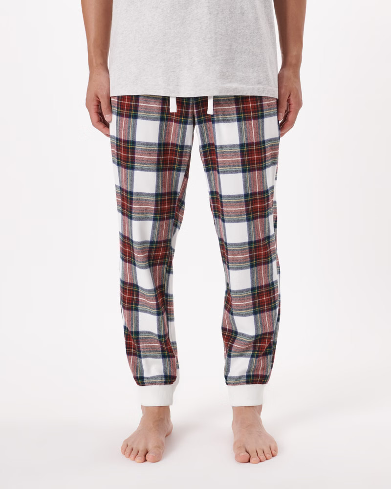 Flannel Sleep Joggers | Abercrombie & Fitch (US)