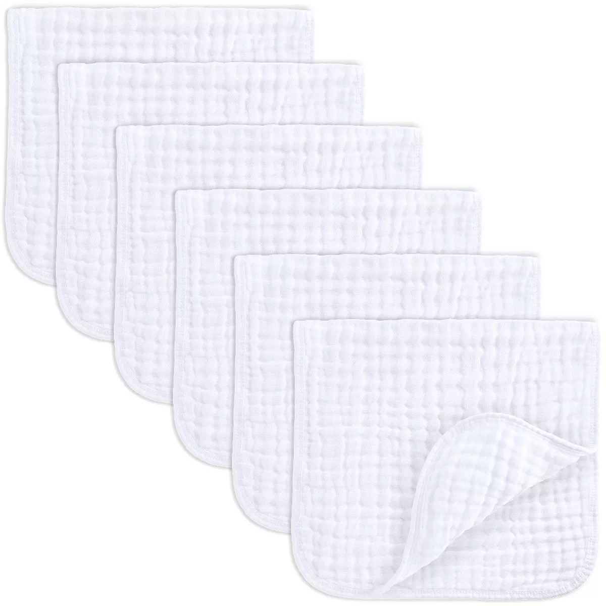 Muslin Burp Cloths Large 100% Cotton by Comfy Cubs | Target