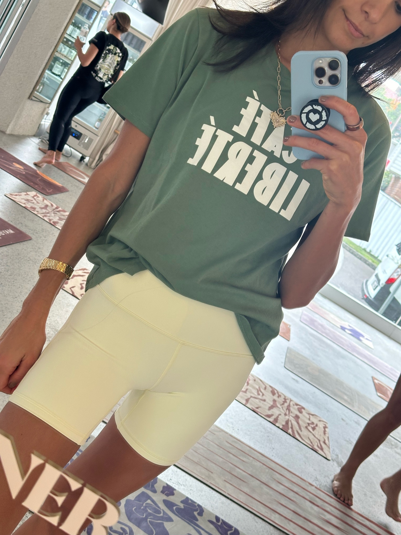 Love the colour of this t-shirt. Paired with bone colour shorts. 

Size M in t-shirt, 2 in shorts

#LTKaustralia #LTKActive