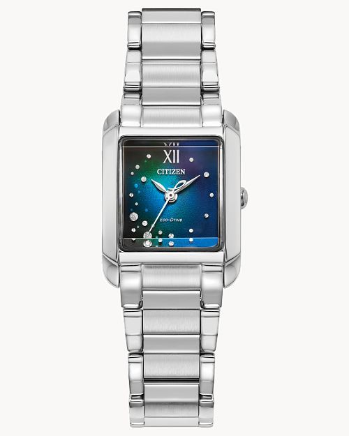 Bianca Blue Dial Stainless Steel Bracelet EW5591-51L | CITIZEN | Citizen Watch