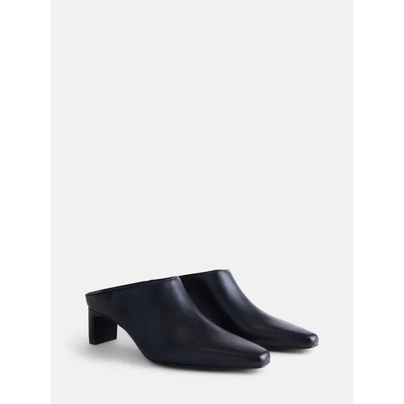Scenario Women's Slip On Heeled Mules | Walmart (US)
