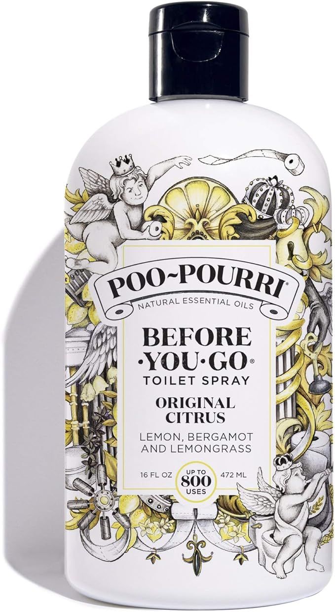 Poo-Pourri Before-You- go Refill Bottle, 16 Fl Oz, Original Citrus 16 Fl Oz | Amazon (US)