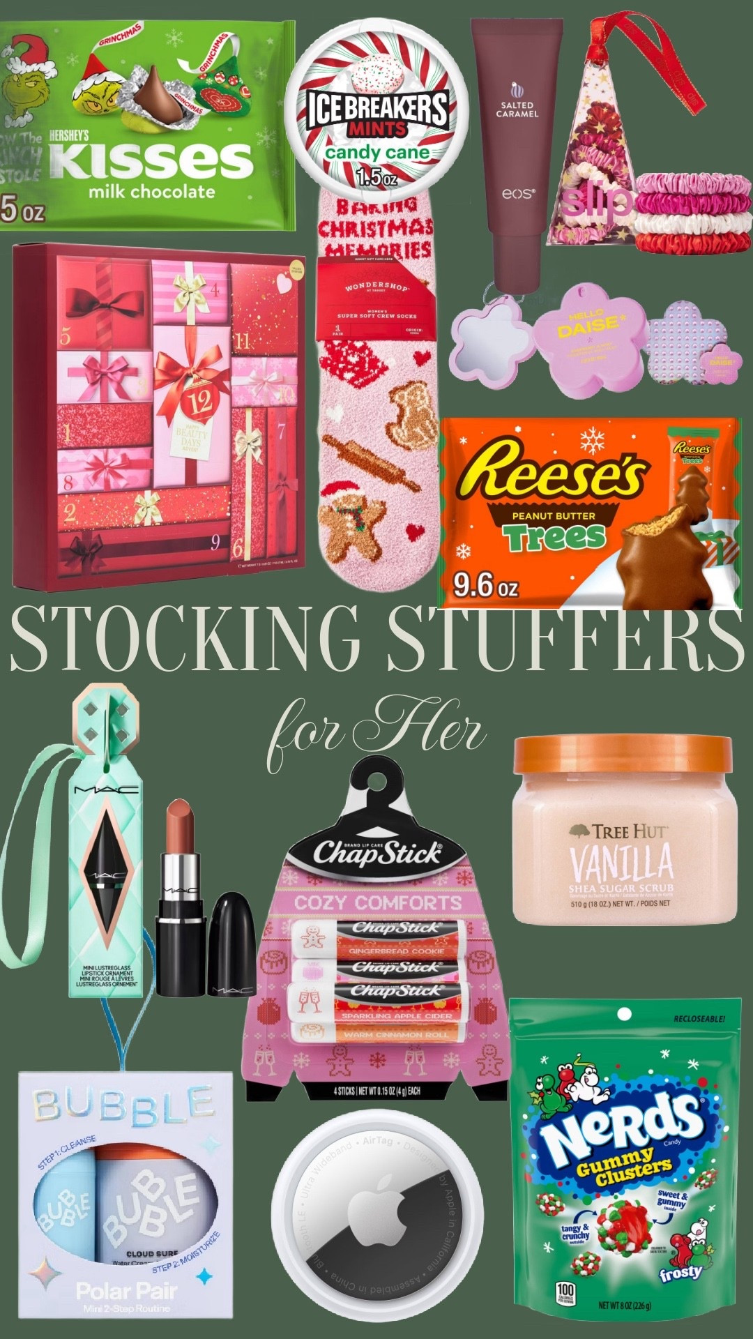 Stocking stuffers for her!

Gifts under $25
Gifts for her
Gifts for him
Unique gifts
christmas gifts 
gift guide
holiday gift guide
gift ideas
Christmas wishlist
small business christmas gift

#LTKGiftGuide #LTKFindsUnder50 #LTKHoliday