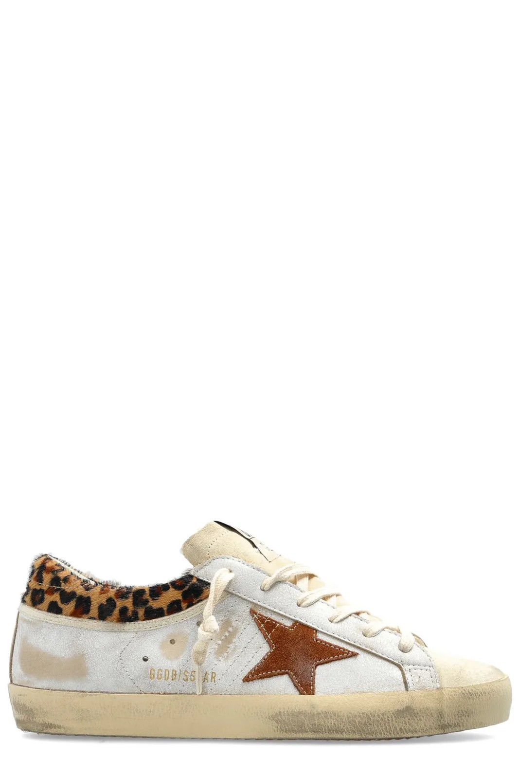 Golden Goose Deluxe Brand Super Star Lace-Up Sneakers | Cettire Global