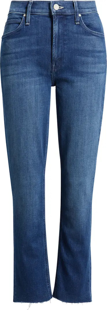 The Dazzler Mid Rise Ankle Fray Jeans | Nordstrom