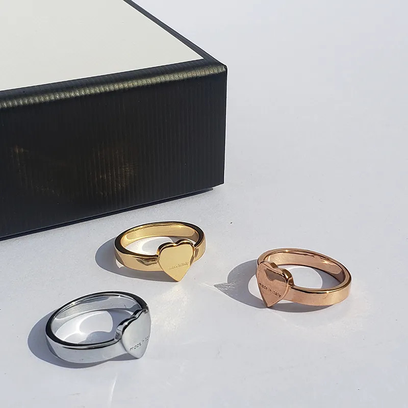 New High Quality Designer Design Titanium Band Rings Classic Jewelry Fashion Ladies Rings Holiday... | DHGate