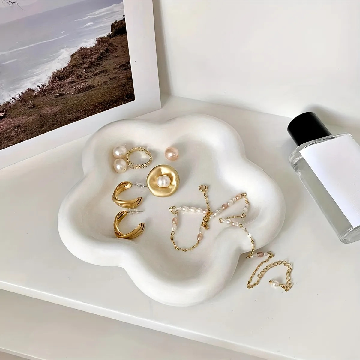 1pc Flower Shaped Jewelry Tray Jewelry Plate Jewelry Storage Tray Jewelry Holder Household Creati... | Temu Affiliate Program