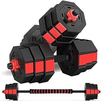 wolfyok Fitness Dumbbells Set, Adjustable Weight to 44Lbs, Home Fitness Equipment for Men and Wom... | Amazon (US)