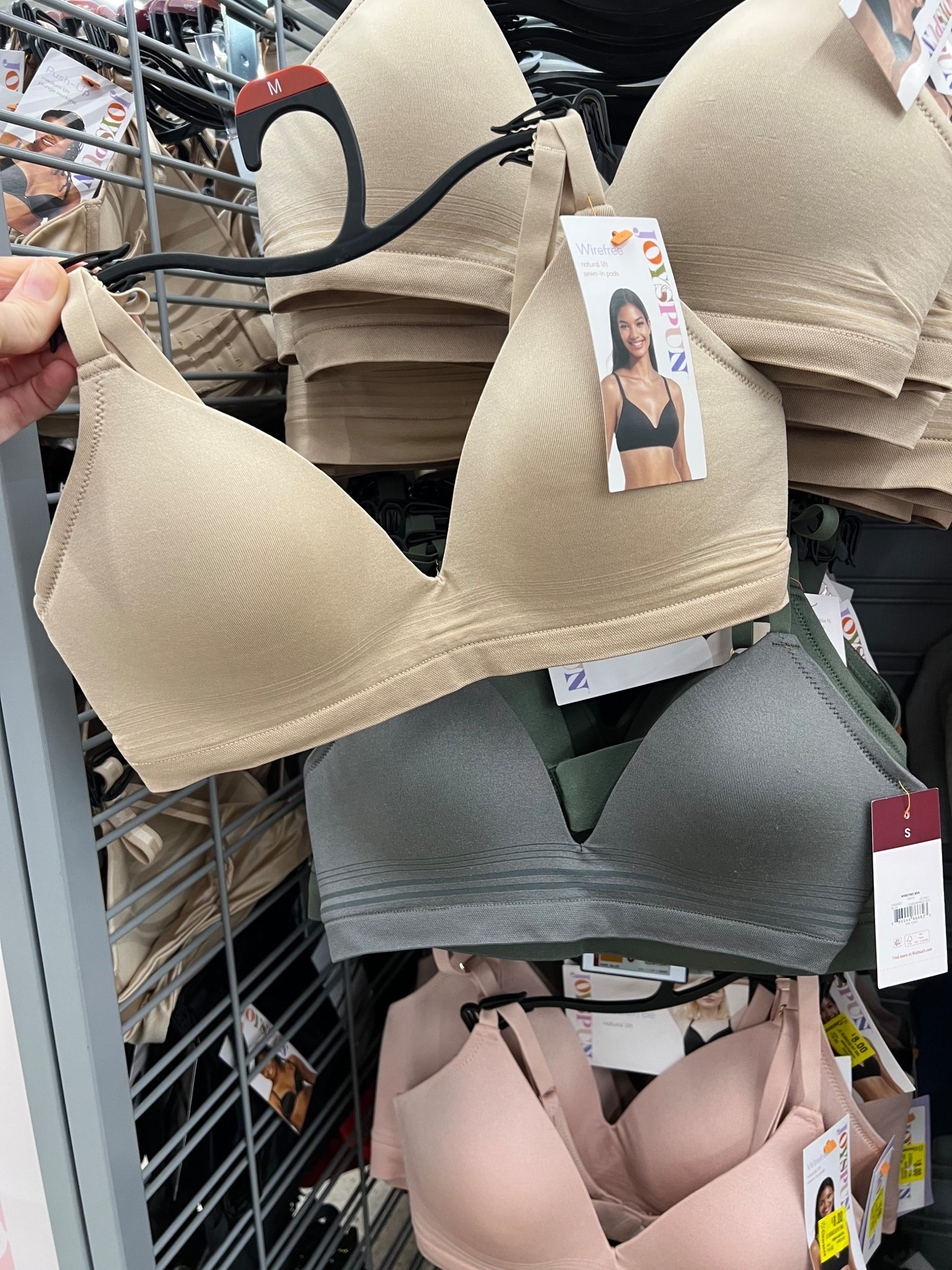 Walmart wire free bras marked down to $6!

#LTKSaleAlert