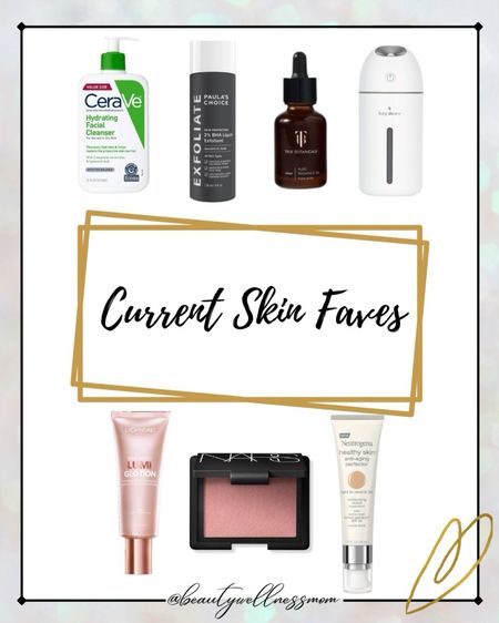New seasons mean it’s time to switch up your skin routine! Here are my current faves:
Cera vé Cleanser
Paula’s Choice 2% BHA Liquid Exfoliant
True Botanicals Radiance Oil
Hey Dewy Humidifier
L’Oréal Glotion
Nars Orgasm Blush
Neutrogena Anti-Aging Perfector


#LTKbeauty #LTKSeasonal #LTKover40