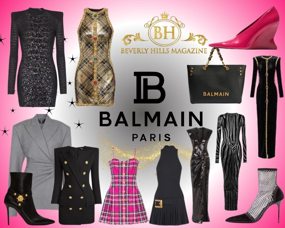✨ BALMAIN ✨

Bold, glamorous, and unmistakably iconic — Balmain is the epitome of modern luxury fashion. Famed for its sharp tailoring, statement silhouettes, and edgy yet sophisticated designs, Balmain brings high-fashion confidence to every wardrobe. From powerful ready-to-wear to show-stopping dresses and luxe accessories, each piece embodies fearless elegance and couture-level craftsmanship.

✨ SHOP THE LOOK ✨

https://www.beverlyhillsmagazine.com/balmain/ 

 