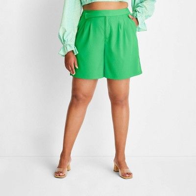 Women's Relaxed Trouser Shorts - Future Collective™ with Alani Noelle | Target