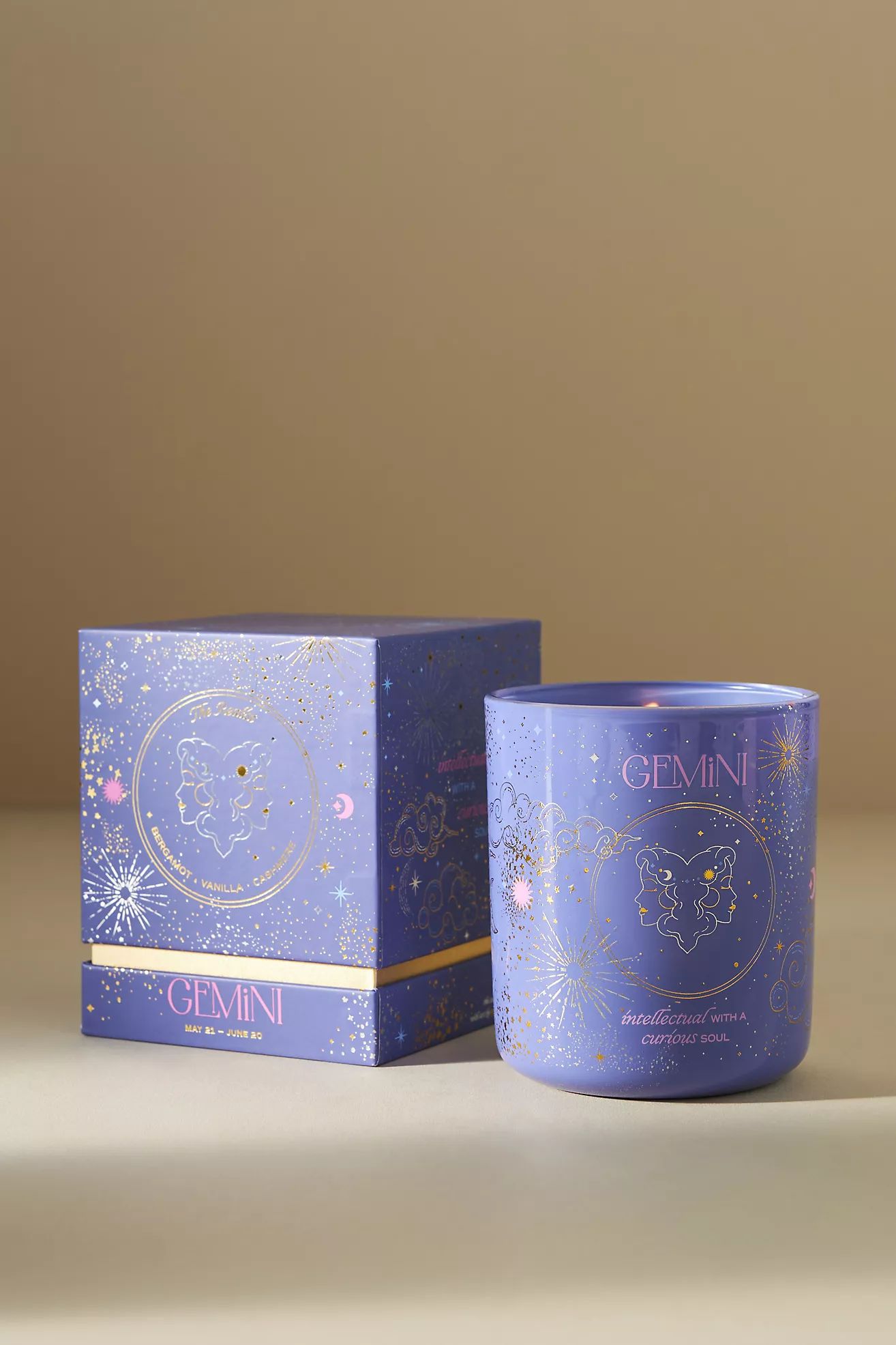 Zodiac Collection Boxed Candle | Anthropologie (US)