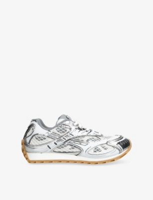 Orbit Metallic Woven Low-Top Trainers | Selfridges